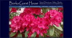 Desktop Screenshot of biorkaguesthouse.com
